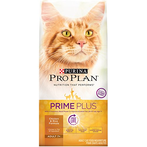 Purina Pro Plan PRIME PLUS Adult 7+ Chicken & Rice Formula Senior Dry Food - (1) 3.2 lb. Bag