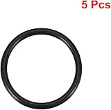 sourcing map Nitrile Rubber O-Rings 60mm OD 50mm ID 5mm Width Metric Sealing view 2