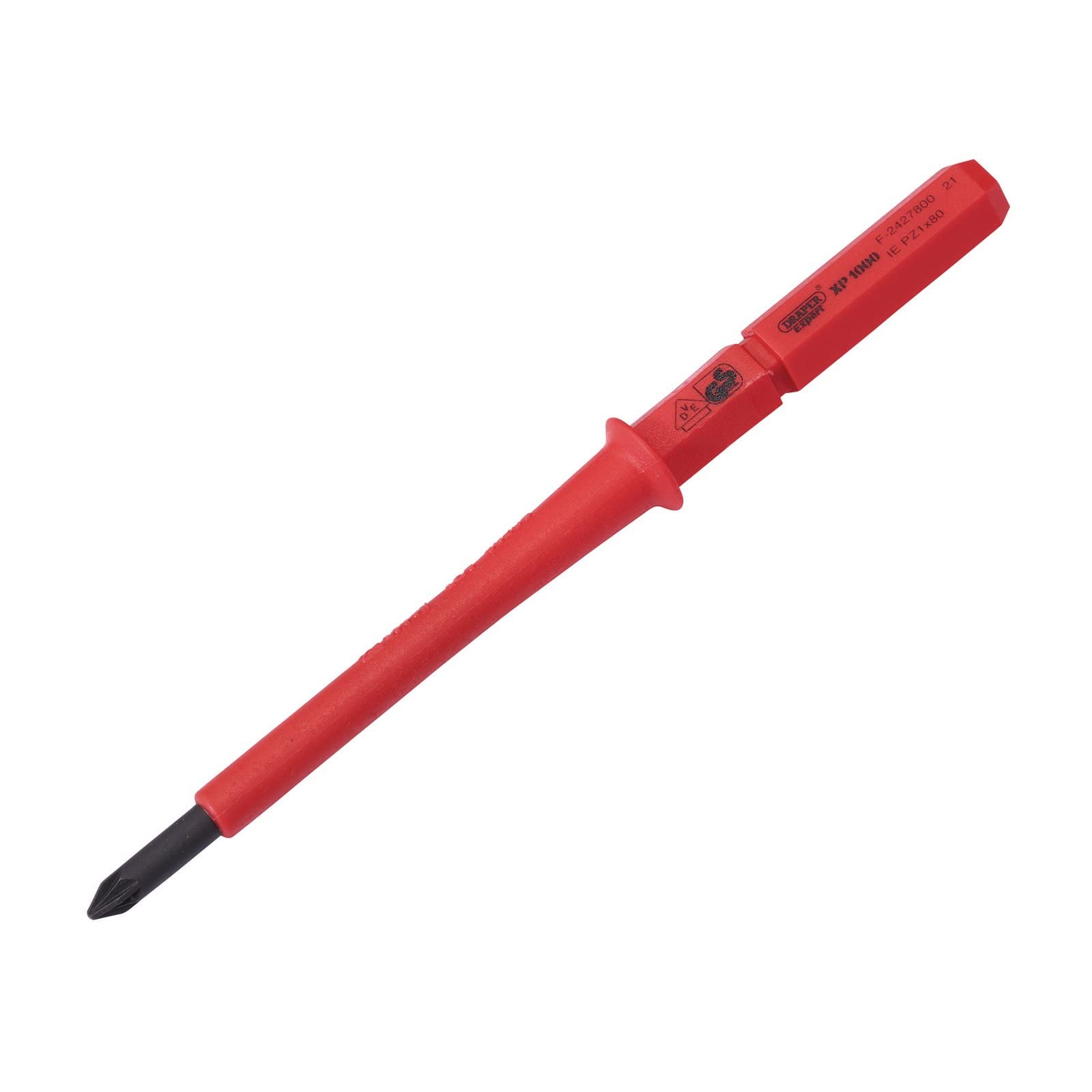 Draper XP1000 VDE PZ Type Interchangeable Screwdriver Blade - 24745 - Precision Electrical Screw Driver Bit Tool