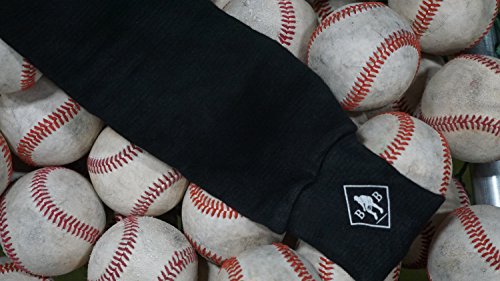 Pro Style Compression Arm Sleeve: Red, 4"x15" | 100% Polyester Improves Blood Flow & Promotes A Healthy Arm | For Serious Ballplayers Only