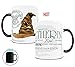 Morphing Mugs Harry Potter - Slytherin - Hogwarts Sorting Hat Quote - One 11 oz Color Changing Heat Sensitive Ceramic Mug – Image Revealed When HOT Liquid Is Added!