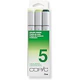 Copic Sketch, Alcohol-based Markers, 3pc Set, Color Fusion #5