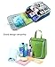 Goldwheat Waterproof Travel Toiletry Bag for Women/Men Cosmetic Travel Organizer Hanging Toiletry Kit, Green