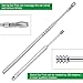 Anpro 5pcs Ear Pick Stainless Steel Ear Curette Earwax Pick Removal Ear Cleaning Kits with Storage Box