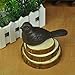 Echolife Adorable Metal Bird Door Stopper Cast Iron Door Stop Decorative for Home Office (Cast Iron Bird)