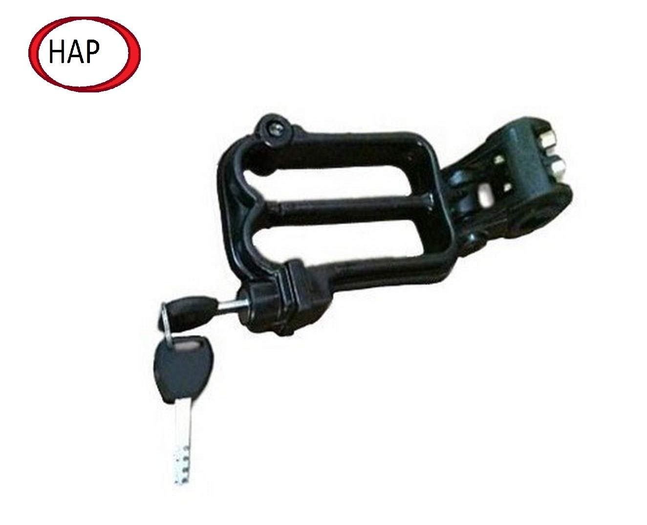 two wheeler helmet lock