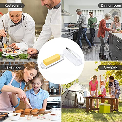 Butter Dish with Lid, Light Butter keeper for Counter with