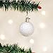 Old World Christmas Golf Ball Glass Blown Ornament for Christmas Tree, Handcrafted Holiday Decoration, Sport Collection