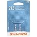 SYLVANIA 2721 Basic Miniature Bulb, (Contains 2 Bulbs)