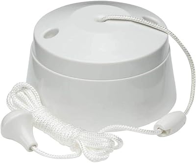Knightsbridge SN8290 1-Way Pull Cord Switch 10A White 1W