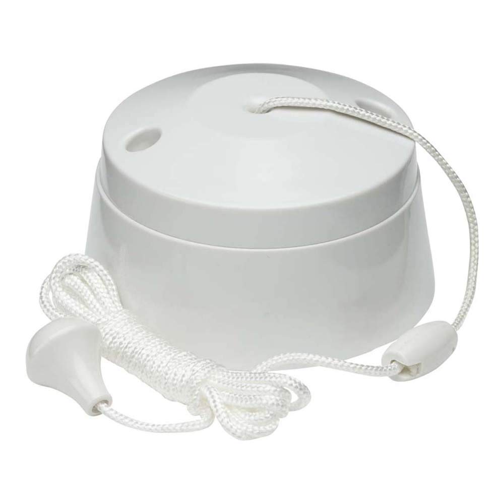 Knightsbridge SN8290 1-Way Pull Cord Switch, 10A white 1W