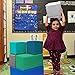 ECR4Kids Softzone Foam Big Building Blocks, Soft Play for Kids, Contemporary (7-Piece Set)