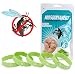 Mosquitavert All Natural Mosquito Repellent Bracelets - Six (6) Pack - Deet Free - Deters Bugs for Hours - Natural Oil Bug Repellent - Kid Safe Bracelet - Perfect For Travel