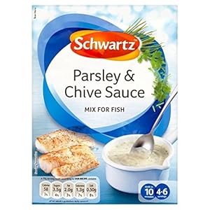 Schwartz voor Vis Peterselie & Bieslook Saus Mix (38g) – Pack van 6