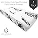 Kaydee Baby Diaper Changing Pad Cover (Swiss Cross Black and White)