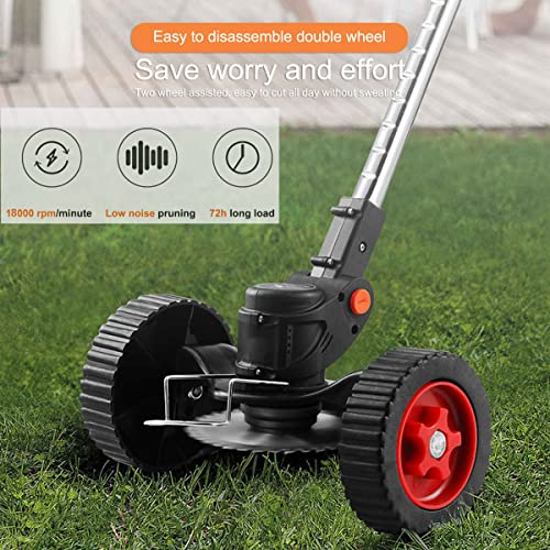 Weed Wacker Cordless Weed Eater Battery Powered Brush Cutter, 21V