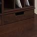 Bush Furniture Key West Desktop Organizer with Drawers in Bing Cherry