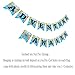 Gyzone Adventure Awaits Banner, Travel Themed Party Decorations for Retirement/Baby | Shower | Bridal | Shower | Job Change Farewell Career Change Party Supplies