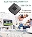 AIRENA Bluetooth Transmitter Receiver, 100ft Long Range Bluetooth Transmitter for TV, Wireless Bluetooth TV Audio Adapter,Support Dual Link with aptX Low Latency, Digital Optical/AUX/RCAthumb 1
