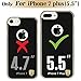 iPhone 7 Plus Case, iPhone 8 Plus Case, Luxury PU Leather Cloth Protective Cover Case, Magnetic Electroplate Rubber Slim Cell Phone Case iPhone 7/8 Plus Case (5.5 inch) - Black