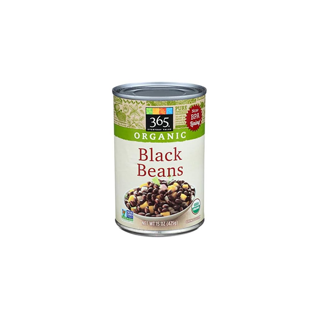 365 by Whole Foods Market, Beans Black Organic, 15 Ounce Best Selling