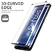 [3 - Pack] Samsung Galaxy S8 PET Screen Protector , Linboll [No Bubble][Case-Friendly][3D coverage] PET HD Screen Protector Film for Samsung Galaxy S8 Black