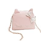 Women Bag,New Design Fashion Girls Cute PU Leather Cat Messenger Tote Shoulder Bag