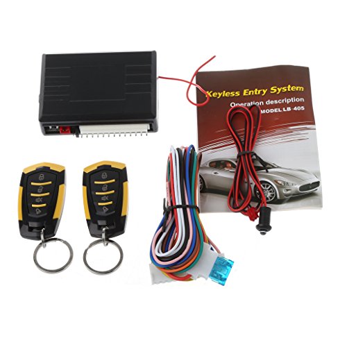 Xumeili 12V Car Auto Alarm Remote Central Door Locking Vehicle Keyless Entry System Kit