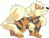 Pokemon Arcanine Cartoon Car Bumper Sticker Decal 5