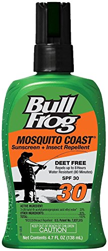 Bull Frog Mosquito Coast Sunscreen Insect Repellent Pump Spray - SPF 30 - 4.7 oz