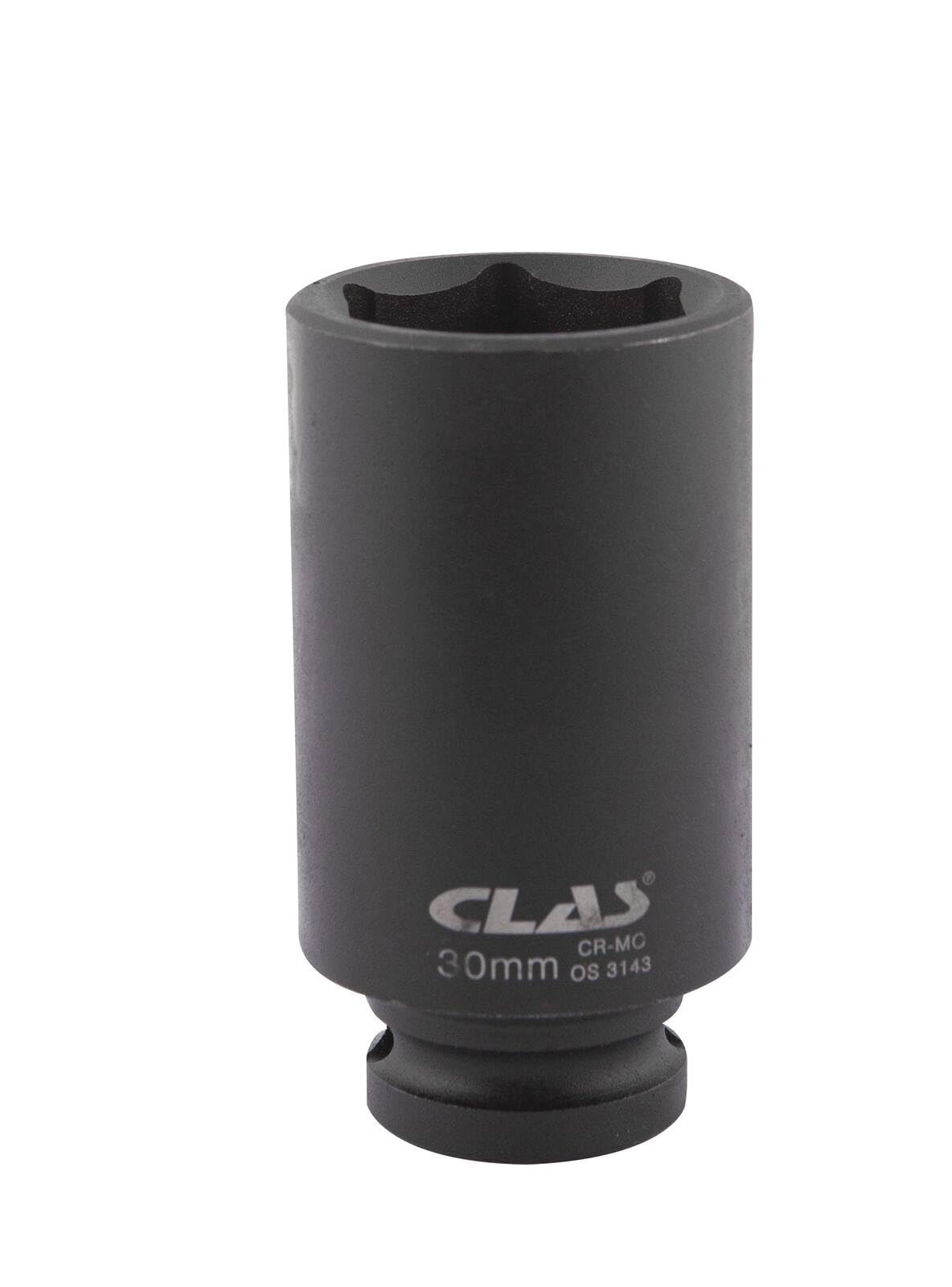 CLAS Equipements OS-3142 6-Point Impact Socket Long 27 mm 1/2 Inch