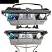 BTR Double Stroller Organizer with 2 x Stroller Hooks. Grey