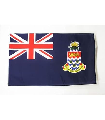 Cayman Islands Flagge 3x5 Fuß - Polyester, UV-beständig, Mit Messingösen - ANLEY Fly Breeze Serie