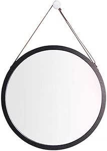 OUZHOUD Ligera Espejo for afeitarse, Nordic Baño Espejo Decorativo con