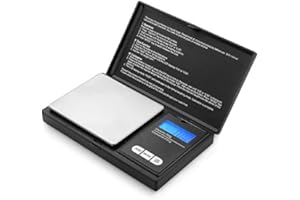 GOSONO 100g/0.01g、1kg/0.1g LCD Digital Pocket Diamond Jewelry Gold Gram Balance Weight Scale Measuring Tools (200g/0.01g)