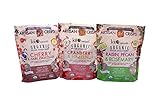 Perfect Partners Kii Naturals Organic Artisan Bite Size Cracker Variety Box, 150 Grams each (Pack of 3)