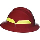 Fire Helmet, Black, Thermoplastic 