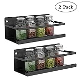 Magnetic Spice Rack | 2 Pack Spice Storage Shelf