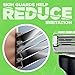 Schick Hydro Sense Sensitive Mens Razor Blade Refill With Skin Guards, Includes 12 Razor Blades Refills