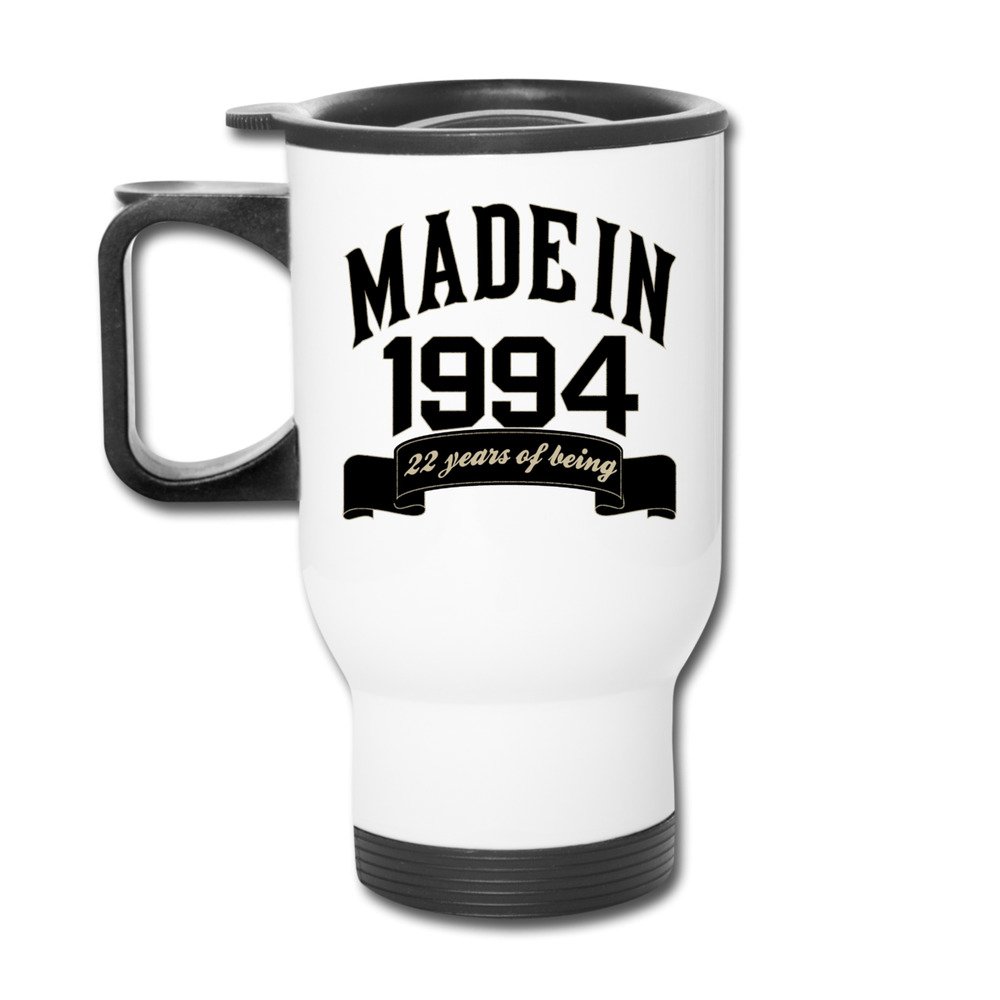 Made In 1994 22 Years Of Being 22Th Birthday Fashion Portable Outdoor Sports Travel Mug (6243524075381)