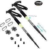 BAOCHI Trekking Poles Hiking Walking Sticks Telescoping Ultra Strong Anti Shock Trail