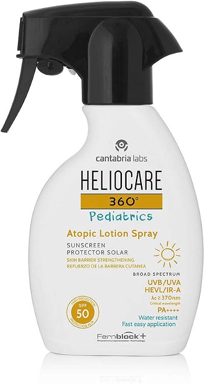 Heliocare 360 Pediatrics Atopic Lotion Spray SPF50 250ml Sunscreen Body Child