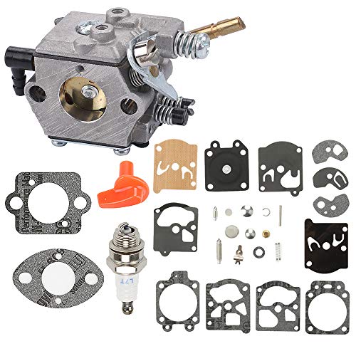 Mannial 4117 120 0605 Carburetor Carb fit STIHL Trimmer FS50 FS51 FS61 FS61RE FS65 FS65AVRE FS85 FS90 FS96 Replace Walbro WT-38 WT-38B WT-38-1 with Repair kit