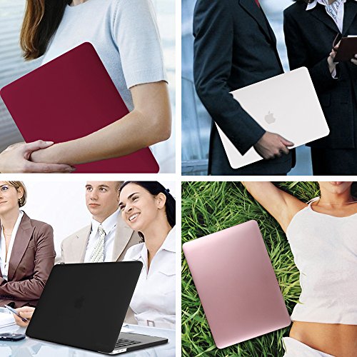 Fintie MacBook Pro 13 Case 2017 & 2016 - Protective Snap On Hard Shell Cover for Newest 13-inch MacBook Pro 13" (2017 & 2016 Release) A1706 / A1708 with/without Touch Bar and Touch ID, Crystal Clear