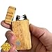 Plazmatic X Electric Lighter - Rechargeable, Flameless & Windproof - USB Rechargeable Arc Lighter (Woodchuck)