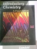 Cover of Introductory Chemistry a Foundation