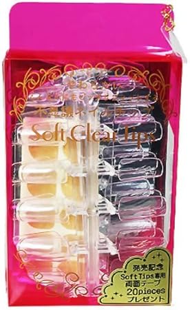 Amazon ソフトネイルチップ02 クリア ビーエヌ ネイルチップ 通販
