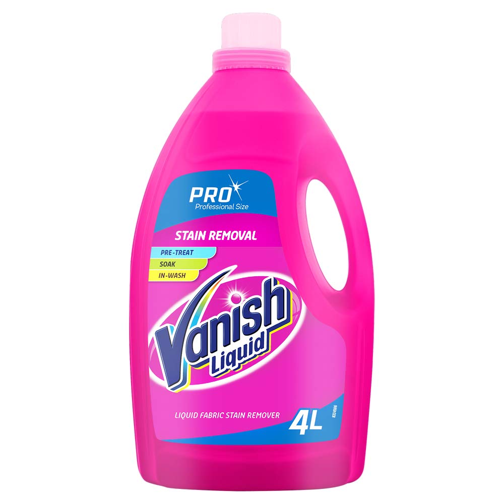 Vanish Fabric Stain Remover Oxi Action Liquid, 4L