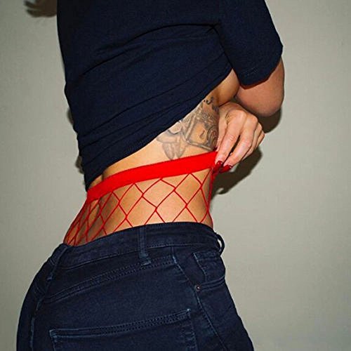 image for Luca-Pant Women's Stockings Pantyhose, Luca Sexy Hosiery Black Fishnet