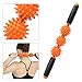 Hippih Muscle Roller Massage for Relief Muscle Soreness, Trigger Point Body Massage Stick, Pressure Point Massager Tools,Help Legs/Back/arms/Shoulders/Thigh Recovery Orange